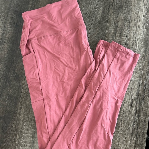 Pants - Women’s Mauve Pink Buttery Soft Leggings